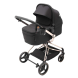 Універсальна коляска 2 в 1 Bair Moon (Gold Edition / чорний)