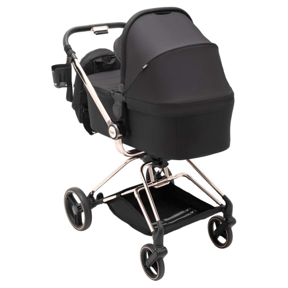 Універсальна коляска 2 в 1 Bair Moon (Gold Edition / чорний)