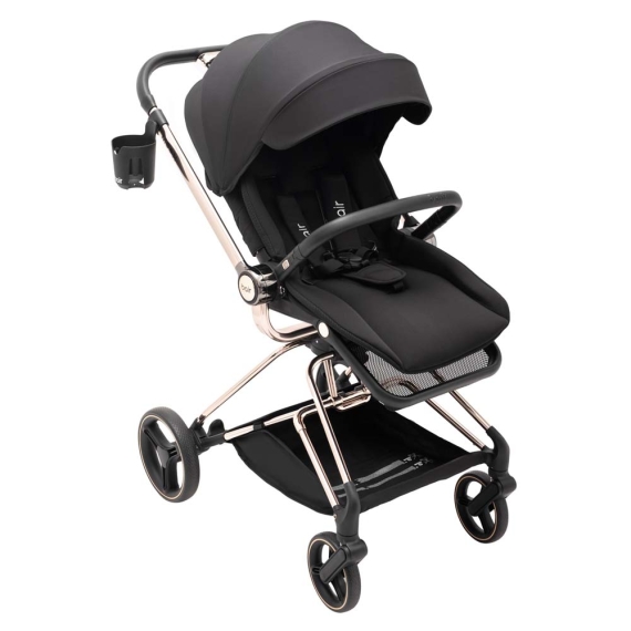 Універсальна коляска 2 в 1 Bair Moon (Gold Edition / чорний)