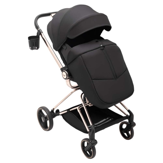 Універсальна коляска 2 в 1 Bair Moon (Gold Edition / чорний)
