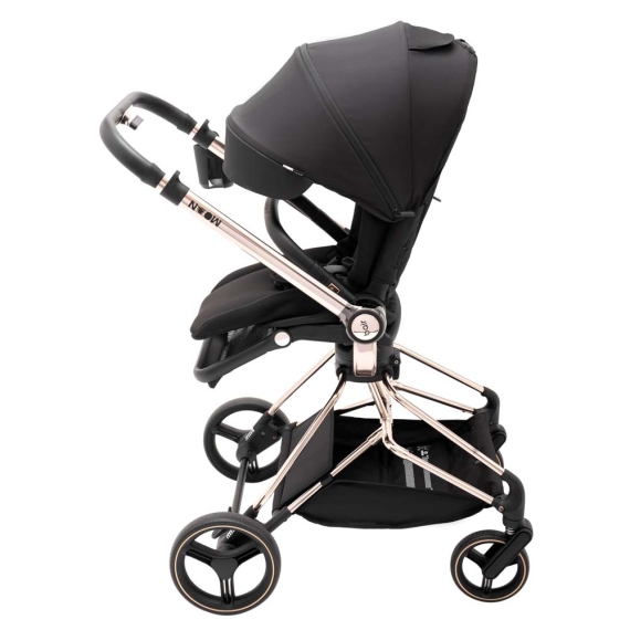 Універсальна коляска 2 в 1 Bair Moon (Gold Edition / чорний)