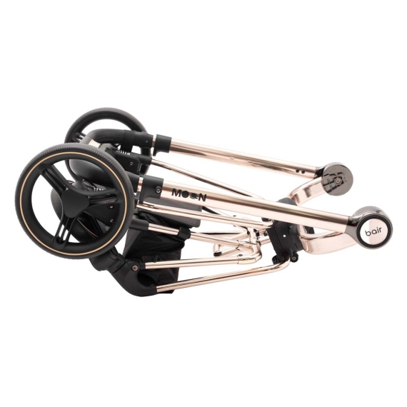 Універсальна коляска 2 в 1 Bair Moon (Gold Edition / чорний)