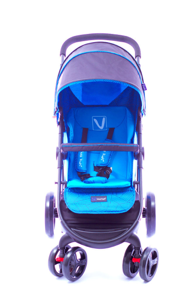 Прогулянкова коляска Viva Kids iCarry: bouncy (синій)