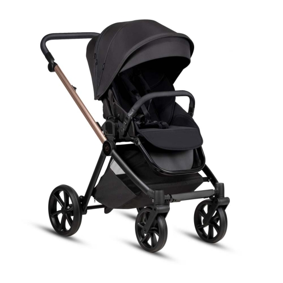 Універсальна коляска 2 в 1 TUTIS Mio 3 Plus 2026 (Black Edition / Rose Gold)