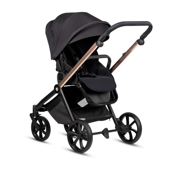Універсальна коляска 2 в 1 TUTIS Mio 3 Plus 2026 (Black Edition / Rose Gold)