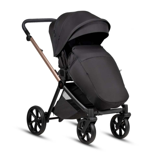Універсальна коляска 2 в 1 TUTIS Mio 3 Plus 2026 (Black Edition / Rose Gold)