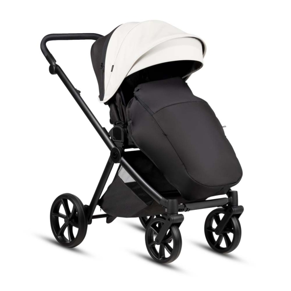 Універсальна коляска 2 в 1 TUTIS Mio 3 Plus 2026 (Leather / Silver Grey)