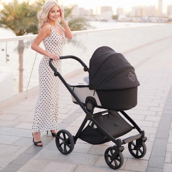 Універсальна коляска 2 в 1 TUTIS Mio 3 Plus 2026 (Leather / Silver Grey)