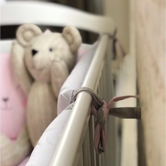 Дитяче ліжечко Верес Соня ЛД-6 італійська система опускання (слонова кістка)