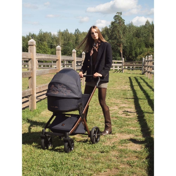 Універсальна коляска 2 в 1 TUTIS Mio 3 Plus 2026 (Limited Edition / Midnight Swallow)