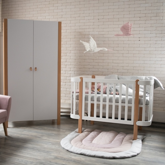 Дитяче ліжко Верес ЛД 5 Монако (графітово-білий)