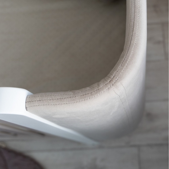 Ліжко дитяче Veres ЛД 5 Монако Велюр (капучино-білий)