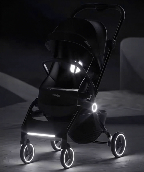 Прогулянкова коляска Hamilton by Yoop T1 (Dark Grey)