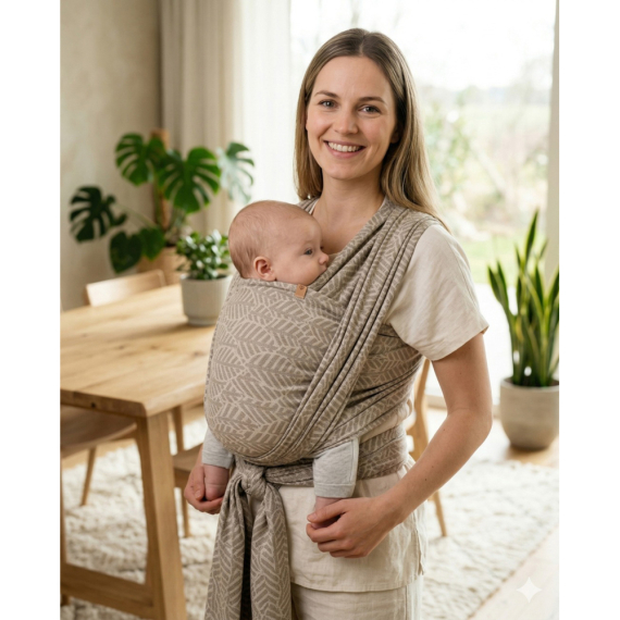 Переноска ZAFFIRO BeClose Leaves (beige)