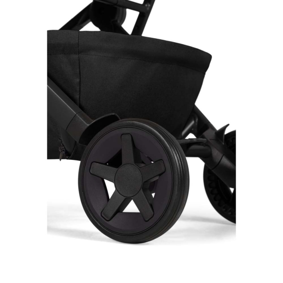 Прогулянкова коляска Joolz Aer 2 з бампером та підсклянником (Space Black)