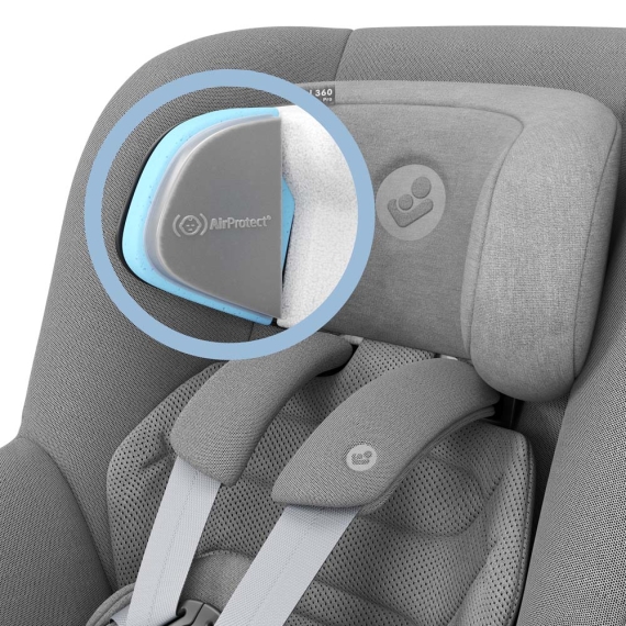Автокрісло MAXI-COSI Pearl 360 Pro (Authentic Grey)