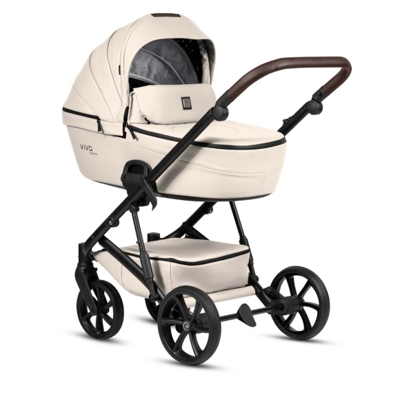 Універсальна коляска 2 в 1 TUTIS VIVA 6 plus (Leather Vanila)