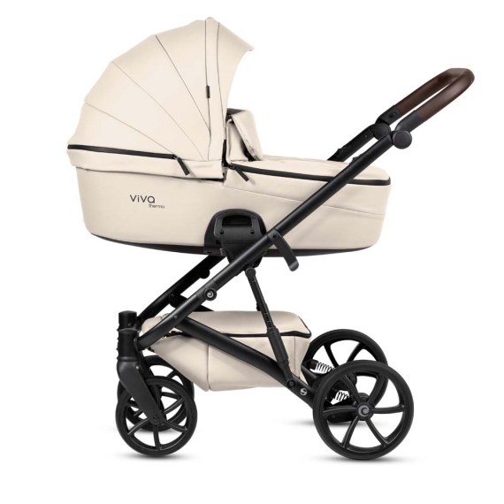 Універсальна коляска 2 в 1 TUTIS VIVA 6 plus (Leather Vanila)