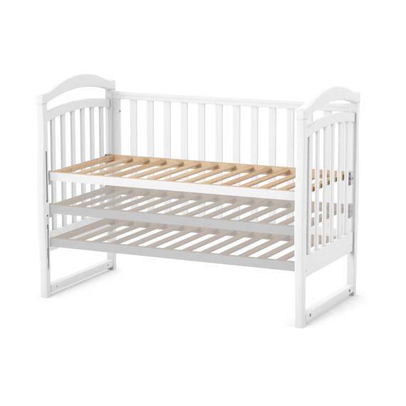 Кровать детская Верес ЛД6 (бело-графитовый)