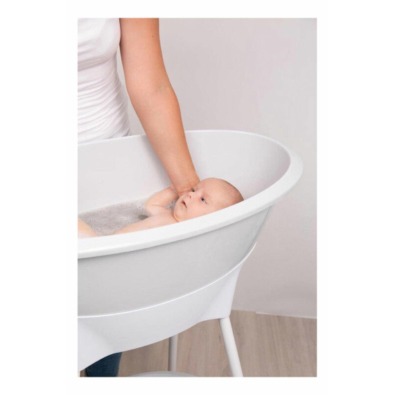 Ванночка LUMA с комплектом для ухода за новорожденным (Light Grey)