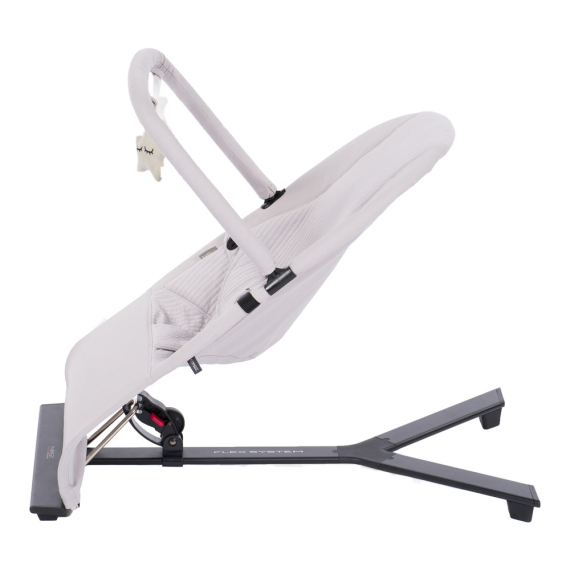 Заколисувальний стілець з бампером Mast Flex Bouncer (Light Grey)