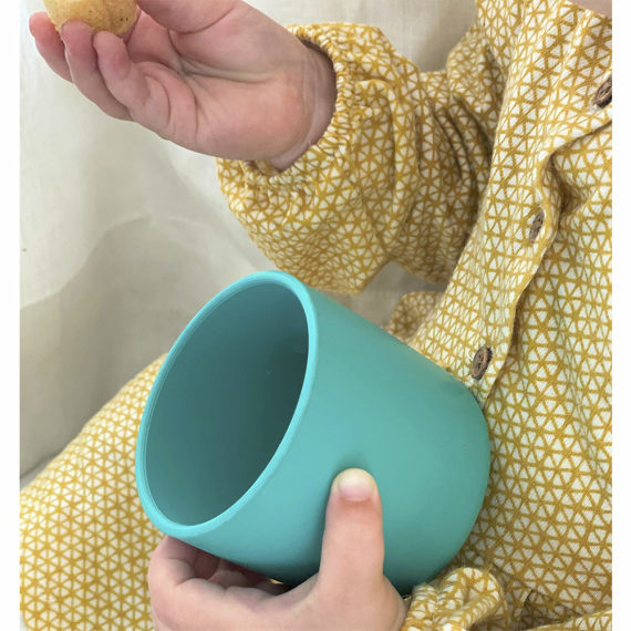 Чашка силиконовая MinikOiOi Mini Cup (Powder Grey)