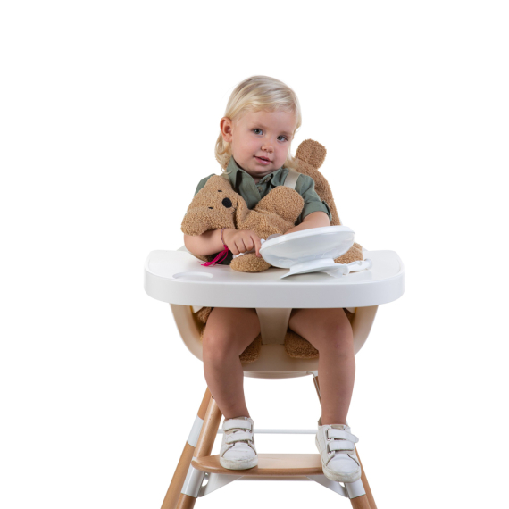 Подушка до стільця для годування Childhome Evolu (teddy/beige)