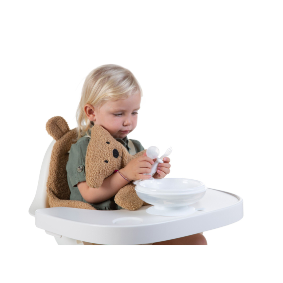 Подушка до стільця для годування Childhome Evolu (teddy/beige)
