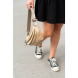 Сумка через плече Childhome Banana bag puffered (beige)