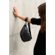 Сумка через плече Childhome Banana bag puffered (black)