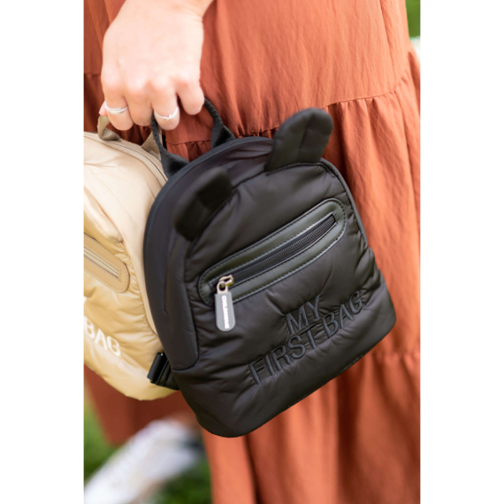 Рюкзак дитячий Childhome My first bag (puffered black)