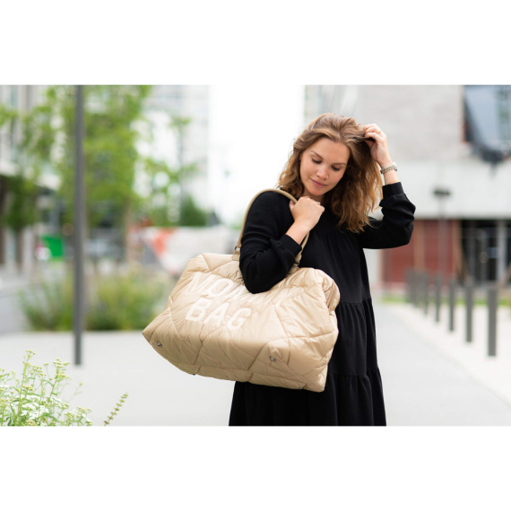Сумка Childhome Mommy bag puffered (beige)