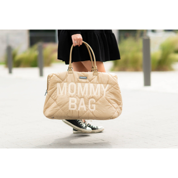 Сумка Childhome Mommy bag puffered (beige)
