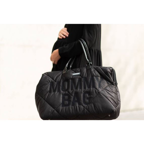 Сумка Childhome Mommy bag puffered (black)