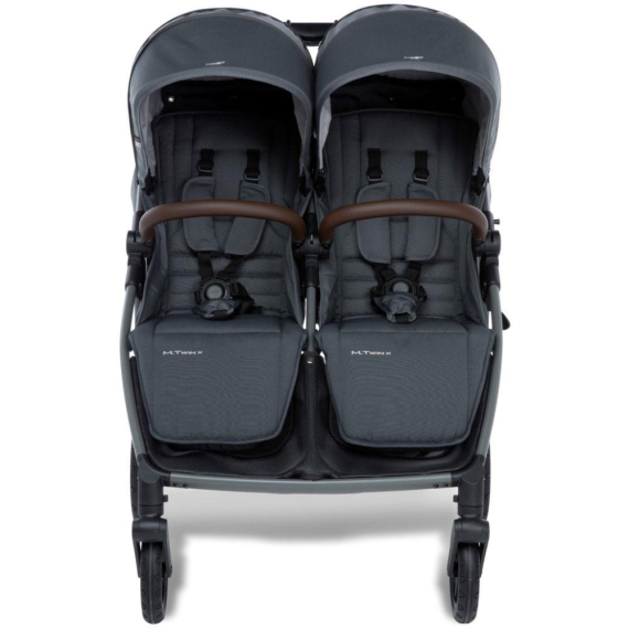 Прогулянкова коляска для двійні Mast M.Twin X 2025 (Dark Grey)