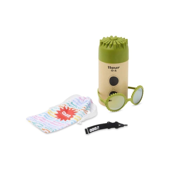 Сонцезахисні окуляри Ki ET LA Fleur 2-4 років (Olive)