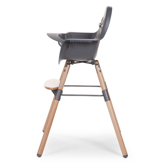 Стілець для годування Childhome Evolu 2 з бампером (natural/anthracite)