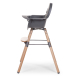Стілець для годування Childhome Evolu 2 з бампером (natural/anthracite)