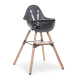 Стілець для годування Childhome Evolu 2 з бампером (natural/anthracite)
