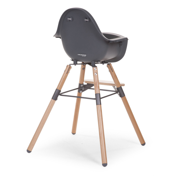 Стілець для годування Childhome Evolu 2 з бампером (natural/anthracite)