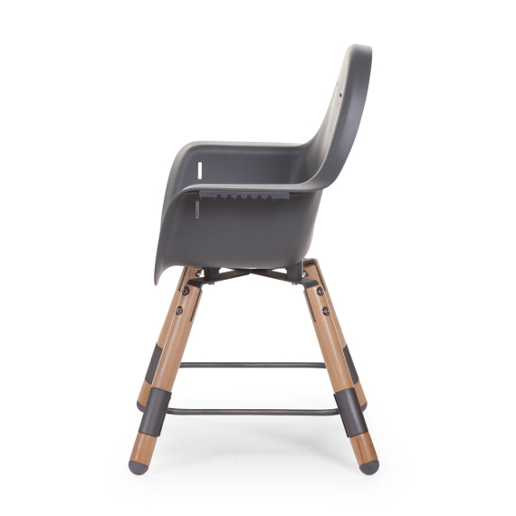 Стілець для годування Childhome Evolu 2 з бампером (natural/anthracite)