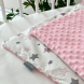 Плед-конверт с одеялом Маленькая Соня (Stars серо-розовый)
