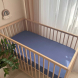 Простирадло дитяче Маленька Соня варена бавовна (синій)