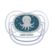 Пустушка силіконова Bebe Confort Physio Air, світиться в темряві, 2 шт, 0/6 міс (Blue Octopus)
