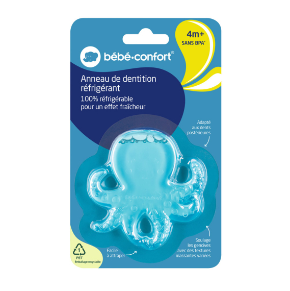 Охолоджуючий прорізувач для зубів Bebe Confort (синій)