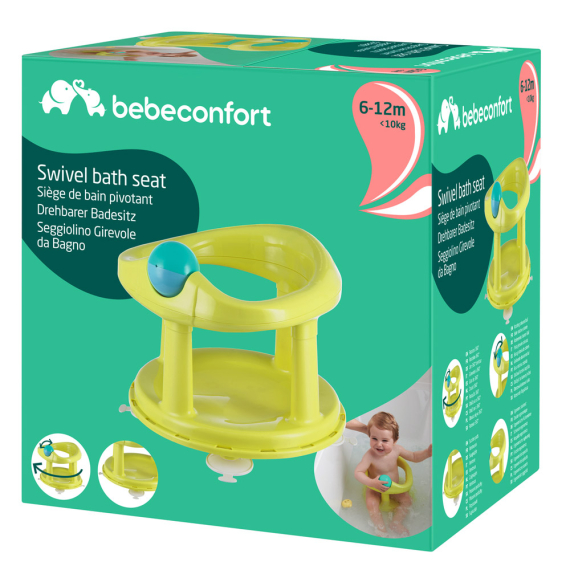 Поворотное детское сиденье для ванной Bebe Confort (Lime)