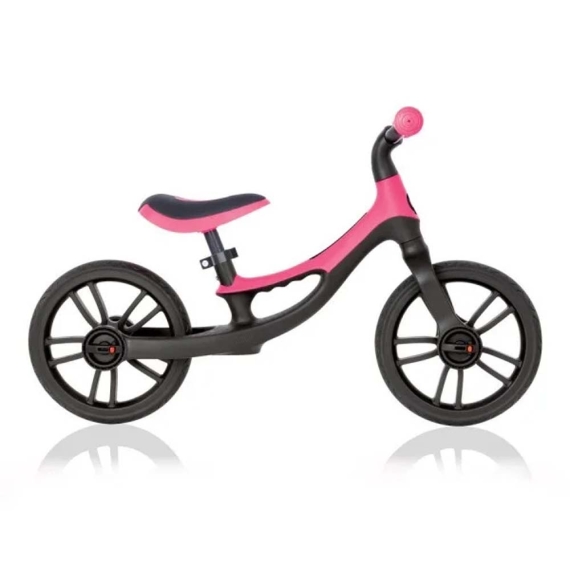 Детский беговел Globber Go Bike Elite (Lime Green)рожевий, до 20кг, 2+, 2 кол. 245мм