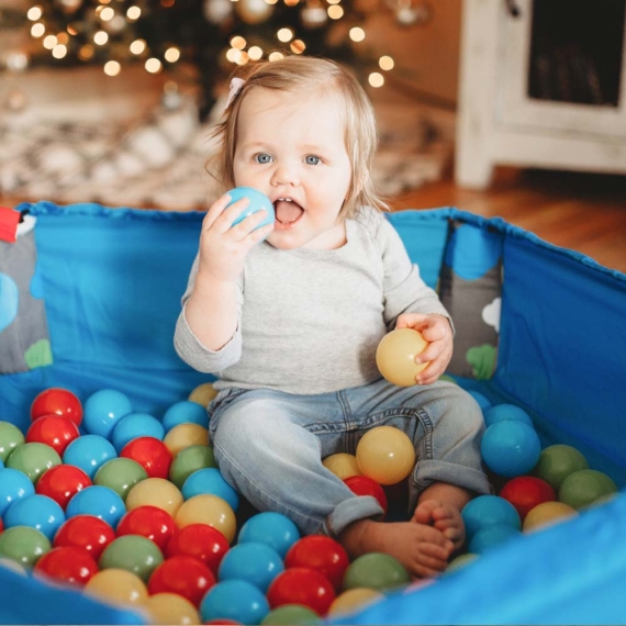 Батут 3 в 1 SmarTrike Trampoline з басейном з кульками