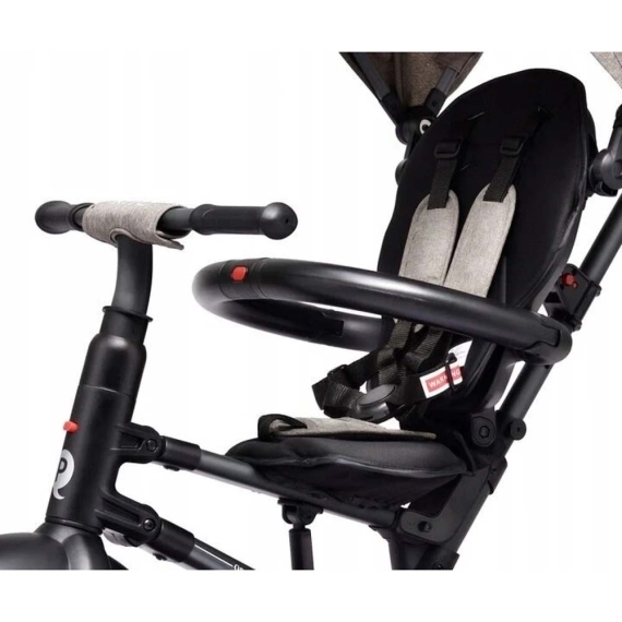 Велосипед складаний триколісний Qplay RITO Rubber (Grey)