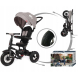 Велосипед складаний триколісний Qplay RITO Rubber (Grey)